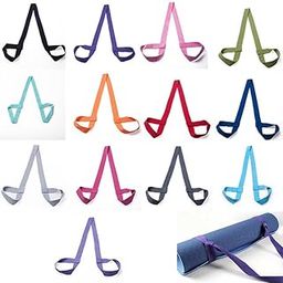 Ciko Yoga Mat Strap Pack of 4 Yoga Shoulder Carry and Stretchong Belt-image-26