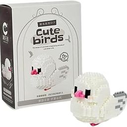 Orianscent Cute Birds Building Block Set, Mini Green Parrot Figure (CuteBird-12)-97