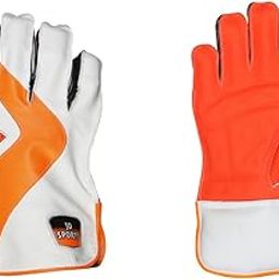JD SPORTS Cricket Wicket Keeping Gloves for || Material Leather Wicket Gloves || for Cricket Match Cream Color Pack of 1 Pair (Boys)-image-11