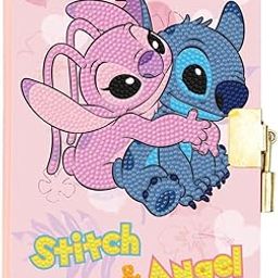 CRYSTAL ART Disney Stitch and Angel Diamond Diary Kit-image-42