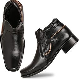 Fashionable Zipper Slip-On Boots For Men and Boys-image-67