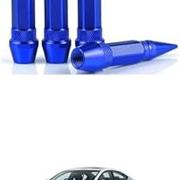 LOVMOTO 4PCS Spiked Shape Tire Valve Stem Caps, Aluminum Car Air Stem Cap, Universal Tire Valve Stem Covers for Cars, SUV, Trucks, Bikes, Motorcycles Comfortable with Elan-tra-image-41