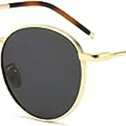Retro Vintage Round Sunglasses For Men & Women | Trending, Stylish & Durable Metal Frame Vintage Sunglasses With UV 400 Protection Lenses-picture-20