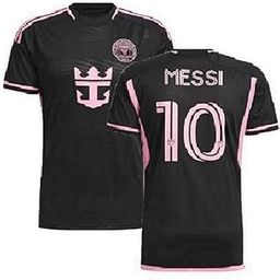 Miami Black Football Team Half Sleeve Tshirt Jersey Messi 2025 for Boys-image-41