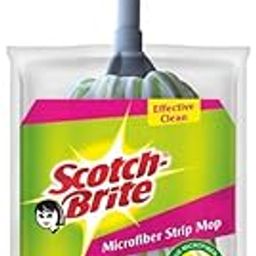 Scotch-Brite Microfiber Strip Mop with Telescopic Handle for Fine Dirt Removal-23