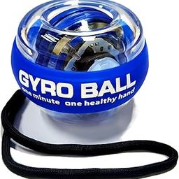 Auto-Start Wrist Power Gyro Ball, Wrist Strengthener and Forearm Exerciser for Stronger Arm Fingers Wrist Bones and Muscle with (Blue)-image-92