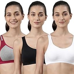dollar Women's Cotton Non-Padded Wire Free Modern Sports Bra-picture-35