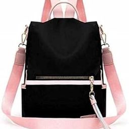 Fashion Leather Backpack Handbag Shoulder Purse Bag For Girls & Women Daily College & Office Use |Zip Pocket-image-48