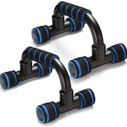 ATEVON Hard Polypropylene Material - Push up bar -Dips Chest Press Training Push up Stand for Men Workout Dip Stand Push up Bars for Men for Gym Home Office Push up Bars for Men & Women-picture-10