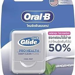 Oral-B Glide Pro-Health Deep Clean Floss, Mint Flavour, Shred-Resistant, Waxed for Grip, 15 m-image-4