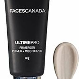 FACES CANADA Ultime Pro Primerizer Primer + Moisturizer, 30 g | Skin Perfecting & Hydrating Face Primer | Flawless Look | Minimizes Pores & Fine Lines | Shea Butter, Vitamin E, Antioxidants Enriched-22