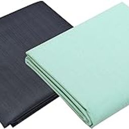 MEN'S Cotton Shirt & Poly-Viscose Trouser Fabric Combo Set-image-62