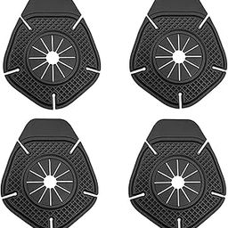 9UP® 4Pcs Car Wiper Hole Protection Pad | Front Car Wiper Protective Guards | Universal Dustproof ABS Protector Pad for Most Vehicles (Black)-image-64