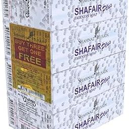 Shahnaz Husain Shafair Ayurvedic Fairness Soap, 100 g, Pack of 4-image-34
