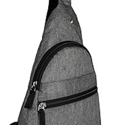Casual Waist Bags for Men Women, Premium Stitching, Branded Zippers, Waterproof Pocket, RFID Safe- Large Fanny Pack for Hiking Travel, Money Belt (Grey)-image-10