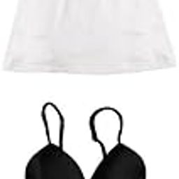 LICHTS®2pcs Womens Adjustable Strap Built In Bra Tank Tops Camisole-image-41