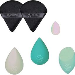 Scheibe 6pcs Makeup Blenders and Puffs Combo 1 pc Pizza Puff, 3 pcs Big Beauty Blenders and 2 pcs Small Beauty Blenders Set-image-36