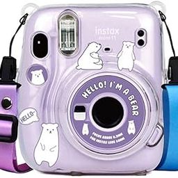 ZORBES Polycarbonate (PC) Camera Case For Fujifilm Instax Mini 11, purple-image-18