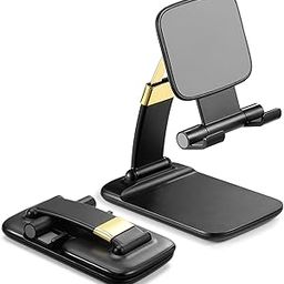 Cell Phone Stand Angle Height Adjustable Phone Stand for Desk Cradle, Holder, Desktop Stand Compatible with Switch, All Smart Phone, iPhone 13Pro Xs Max Xr X Se12 11 X Plus (Black)-20