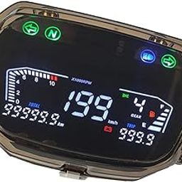LOOM TREE® Speedometer Tachometer Digital Meters 199 Kph Mph For Ex90 Sturdy | Parts & Accessories | Motorcycle Parts | Instruments & Gauges | Other Instruments & Gauges-image-4