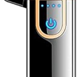 Drumstone Elevate Your Lighting Experience with The Mini Slim Electronic Touch Sensor Metal Lighter – USB Rechargeable, Windproof, and Flameless for Smoking-image-75