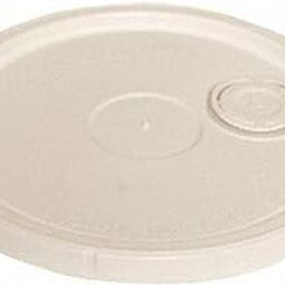 Plastic Pail Lid,White,for 34A231,34A23 34A245-21