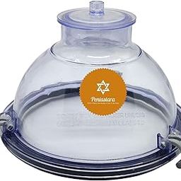 PENTASTARA® -Mixer Grinder-"Big(Wet)" Jar Lid Fits- Phillips (with 3 Clips) (15.2 cm, Clear)-5
