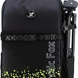 Arctic Fox Click Lime Popsicle Camera Backpack with 17 Inch Laptop and Tripod Holder, green-picture-2