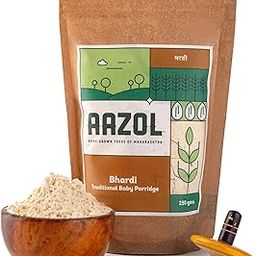 Aazol Traditional Cereal: Bhardi - 250g | Multigrain | Easy to Digest | Tasty & Nutritious | Good for Babies & Adults-image-41