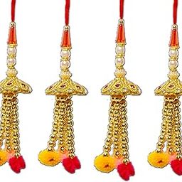 Premium Rakhi Combo| Elegant Rakhi Set | Traditional Rakhi Lumba Set for Bhai Bhabhi | Designer Rakhi Combo Set #SL01-image-66