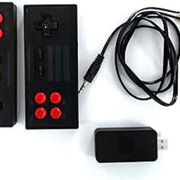 Careflection Plug & Play Wireless Video Game for Kids (8 bit Retro Built-in Games) for up to 2 Players-Multi Color-15