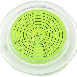 Taskar Screw On Large Round Bullseye Bubble Spirit Level 100mm-24