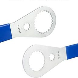 Enakshi (LABEL) Solid Bike Bottom Bracket Wrench Alloy 16-Notch Removing Spanner TL-BB01-image-6