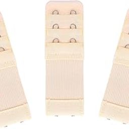 Mpdenterprises Bra strap 2 huks 3 row multicolor pack of 3-9