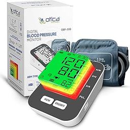 OTICA BP Monitor Most Accurate Arm Blood Pressure Monitor with USB and AA Cell(100% Accurate), Black-picture-12