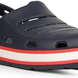 Bata Floatz 8619 Floatz 2.0 Clog: Navy Casual Slip-On Sandals for Men UK Size- 7-picture-46
