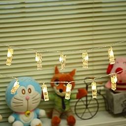 20 LED Star Photo Clip String Ligths for Home Decoration-17