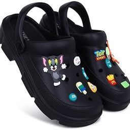 Women's Latest Lightweight Comfortable Tom & Jerry Designed Clogs, Casual Slip On Clog Sandals-picture-14