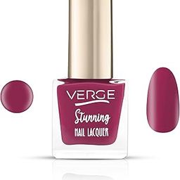 VERGE Stunning Color Non Toxic Nail Polish (LONGEST STAY WITH ULTRA BOLD FINISH) 140; Nasty Berry (Quick Dry & Chip Resistant, PARABEN FREE, VEGAN)-image-61