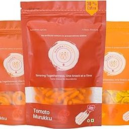 Namma Snacks Combo Pack – Banana Chips, Tomato Murukku, Spicy Baby Murukku (100g x 3) | Total 300g-image-49