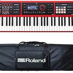 Roland XPS-30 RED Expandable Synthesizer 61 keys (with velocity) with Carry Bag-5