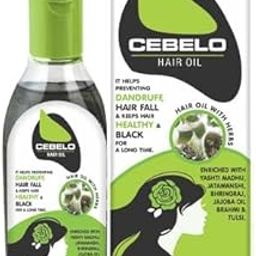 Cebelo Hair Oil, 100 ml, Prevents Hair Fall, Contains Vitamin E, Biotin, Brahmi & Tulsi (pack of 2)-image-66