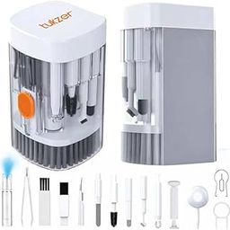 Tukzer Multifunctional 21 in 1 Electronic Gadget Cleaning Kit, Air Blower, 2.5ml Mist Spray, Key Puller, Long Brushes for Smartphones, Laptops, Tablet, MacBook, iPad, Keyboard, DSLR Camera Lens-14