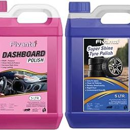 fivanta Car Dashbord Polish 5L Multipurpose Car & Bike Polish Also Suitable for Restores Faded Plastic & Fibre and Tyre Polish 5L for Instant Shine Prevents Fading and Cracking of Tyres-picture-10