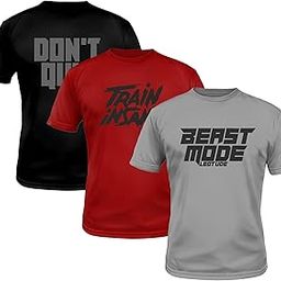 Regular Fit Half Sleeve Round Neck Dri-Fit Tshirt for Men's Combo (Pack of 3)-picture-9
