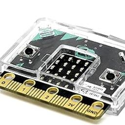 SB Black Case for BBC Micro:BitACCESS to all PortsMounted in 30 seconds OPEN (Transparent)-3