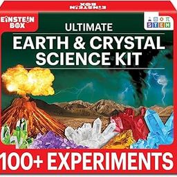 Einstein Box Ultimate Earth & Crystal Science Kit | Kids Science Experiment Kit for Ages 8-14 | STEM Projects | Learning & Education Toys for Boys & Girls | Gift Ideas for Kids-11
