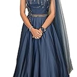 One-Shoulder Embellished Gown Set-picture-17