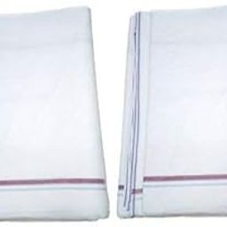 Men's Cotton Dhoti Pair (White , Size L 4.5 m, w 122 cm)-image-24