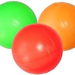 GIRLYZ Attire Cricket Ball Light Weight | Made for Cricket Training | Tennis Training, (Multicolor Plastic Ball (Pack of 3 Ball))-image-92